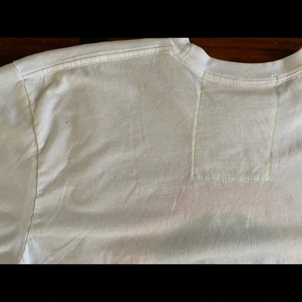 Aviator Nation rainbow shirt super comfy 2 tiny little spots barely notice. - Picture 5 of 7